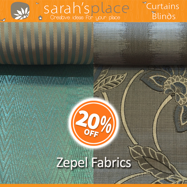 The love continues with 20% off the entire Zepel Fabrics range!