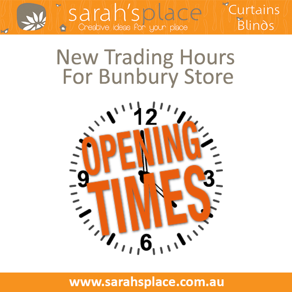 New Trading Hours for Bunbury Store