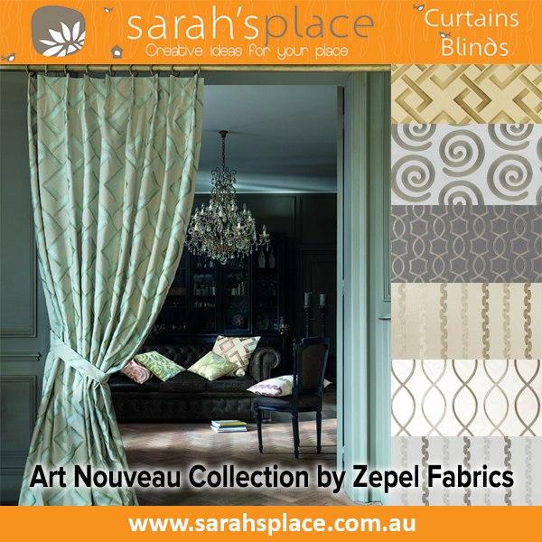 Art Nouveau Collection by Zepel Fabrics