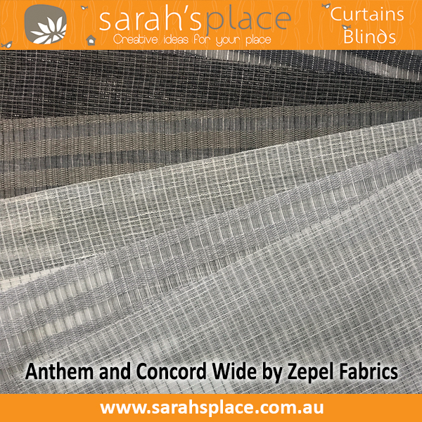 Anthem and Concord Wide by Zepel Fabrics