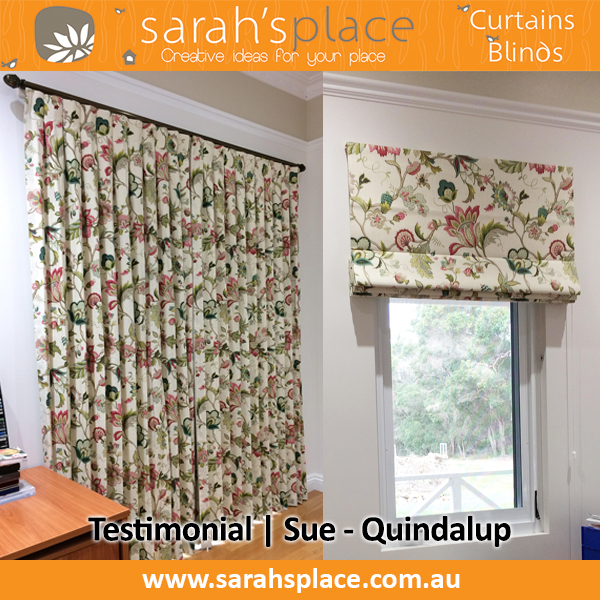 Testimonial from repeat client Sue of Quindalup