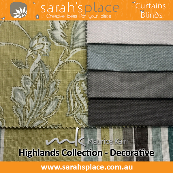 Coordinate with these Gorgeous Fabrics by Maurice Kain