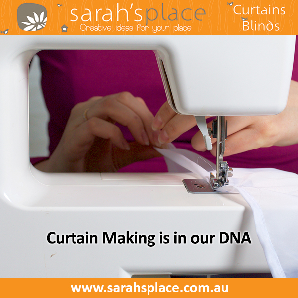 Curtain Making is in our DNA